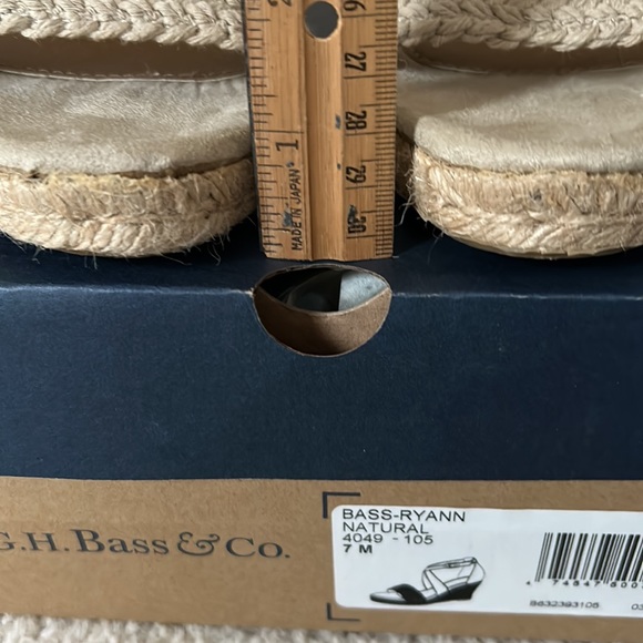 Vtg GHBass&Co-Ryann Natural Womens Shoes - Picture 9 of 12